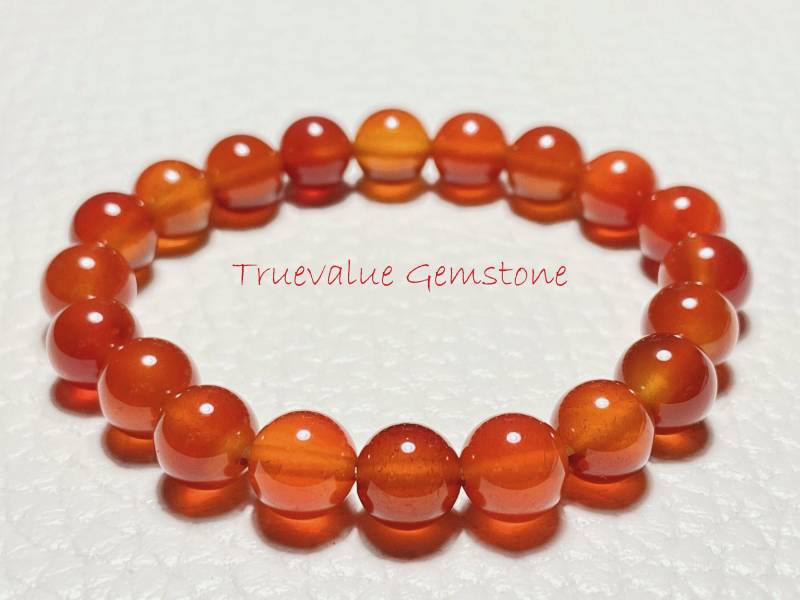 Roter Onyx Armband - Natürliches Edelstein Perlen Für Stärke, Mut & Heilung Schmuck Roter Onyx Armband - Natürliches Edelstein Perlen Für Stärke, Mut & Heilung Schmuck von TruevalueGemstone