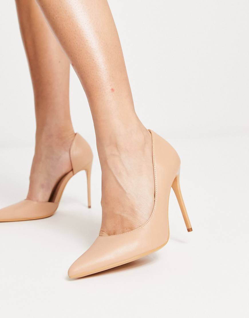 Truffle Collection - Beige Pumps mit Stiletto-Absatz-Neutral von Truffle Collection