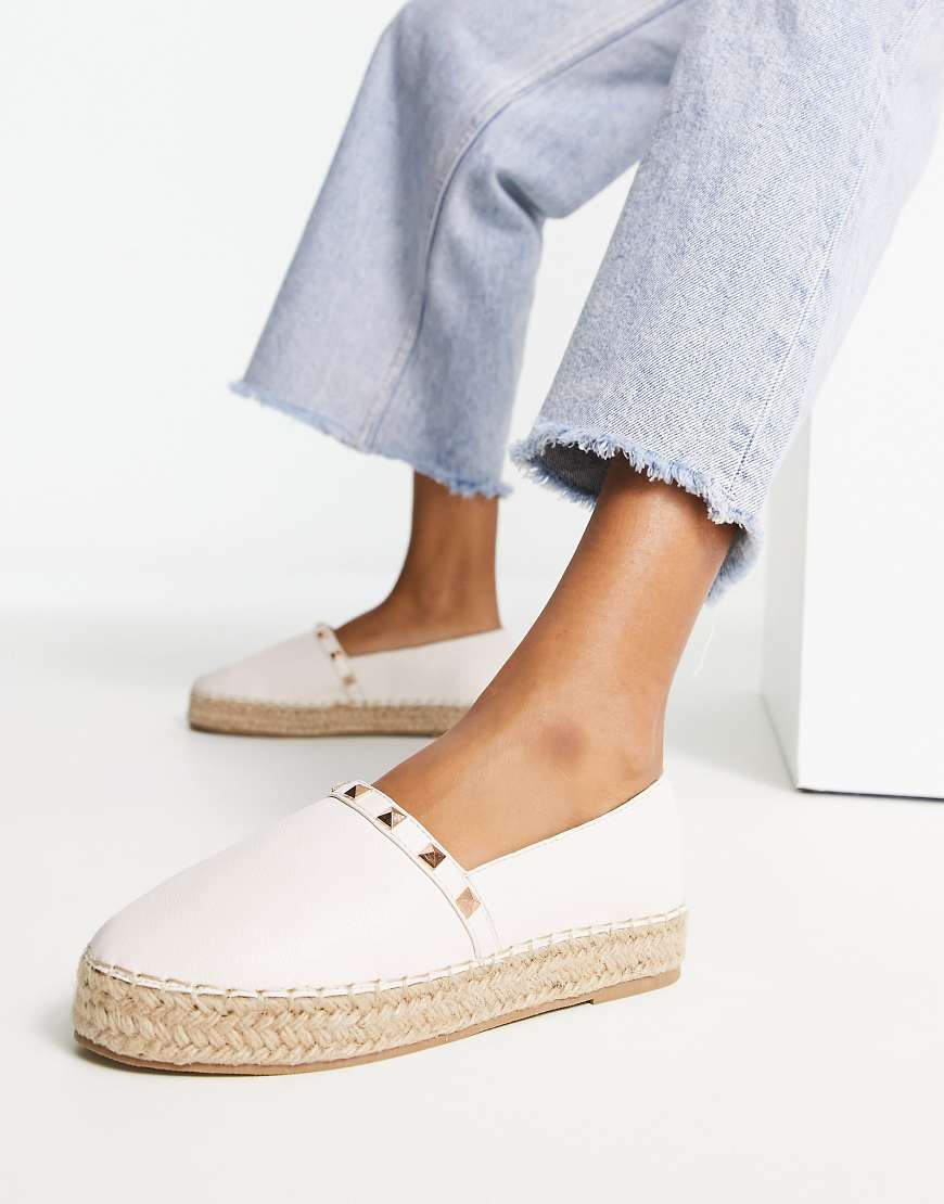 Truffle Collection - Espadrilles in Beige mit Nietenbesatz-Neutral Truffle Collection - Espadrilles in Beige mit Nietenbesatz-Neutral von Truffle Collection