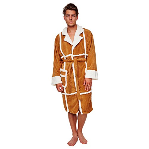 Only Fools and Horses Unisex Groovy-del-Boy-only-Fools Bademantel, Tan/Weiß, One Size Only Fools and Horses Unisex Groovy-del-Boy-only-Fools Bademantel, Tan/Weiß, One Size von TruffleShuffle