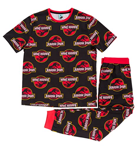TruffleShuffle Jurassic Park All Over Print Pyjamas von TruffleShuffle