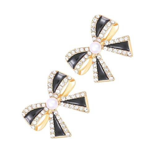 Auffällige Bogenknotenformohrringe Für Frauen Weihnachtsbögen Ohrstollen Legierung Tropf Ölschmuck Für Tägliche Abnutzung von Trufolxiaz