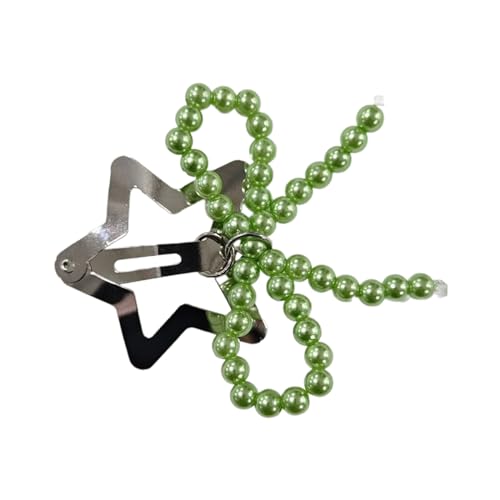 Trufolxiaz Bowknot Haarnadel Elegante Imitation Perlen Perlen Barrettes Modische Haarzubehör Für Frauen Haarnadel Schmuck Mode Hair Accessoire von Trufolxiaz