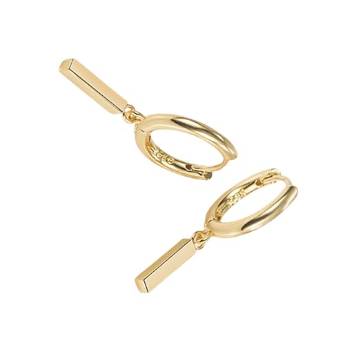 Eleganter Drop Hoop Ohrringe Schmuck Leicht Silberstange Pendelleule Reifen Ohrhörer Für Alltägliche Komfort Silber Ohrringe von Trufolxiaz