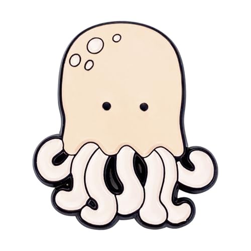 Trufolxiaz Legierungstextur Cartoon Sea Kreature Broschen Verleihen Jedem Outfit Der Perfekt Für Tägliche Verschleiß Und Reisen Mode Ozean Themenschmuck Spaß Und Persönlichkeit von Trufolxiaz