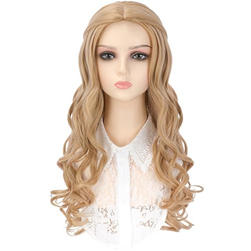 Mädchen Lockiges Haarstück Langes Haar Voller Toupe Langes Haar Für Straßenfotografie Tägliche Tragenhaarstücke Für Frauen von Trufolxiaz