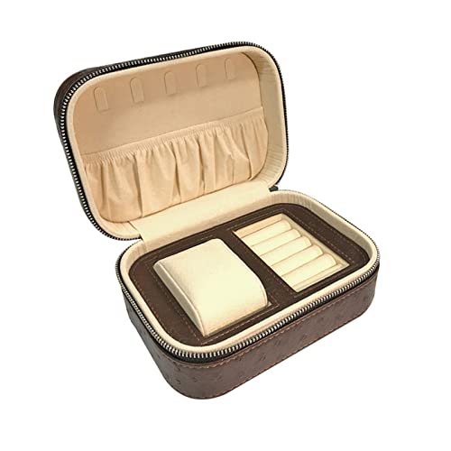 Multifunktional Watch Travel Storage Box Reißverschluss Typ Hüllen Displayhalter Für Uhren Und Ringe Uhr Displayhalter Für Frauen von Trufolxiaz