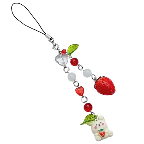 Netter Kaninchen Erdbeer Telefon Charme Colorful Perlen Keychain Stylish Harz Und Legierungsschlüsselringschmuck Für Frauen Und Mädchenqualitätslegierungen Und Acrylmaterialien Netter Kaninchen Erdbeer Telefon Charme Colorful Perlen Keychain Stylish Harz Und Legierungsschlüsselringschmuck Für Frauen Und Mädchenqualitätslegierungen Und Acrylmaterialien von Trufolxiaz
