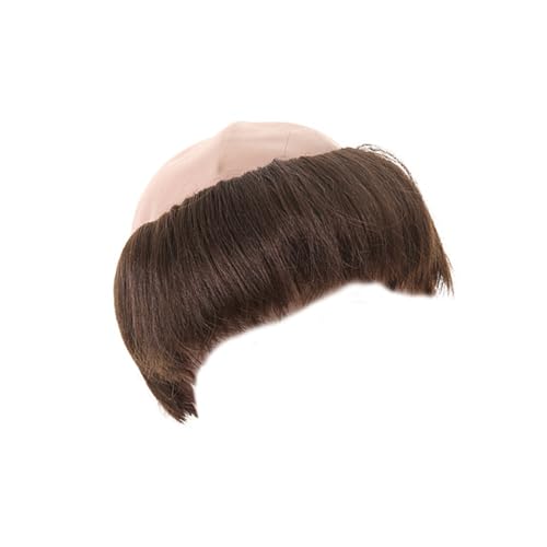 Neuheit Kahle Perücken Halloween Kopfbedeckung Bühne Performances Haarteil Maskerades Kostümzubehör Cosplay Kopfstück Halloween Perücken Haarstück von Trufolxiaz