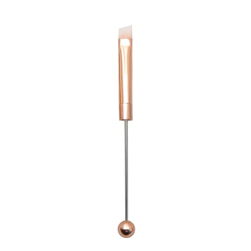 Trufolxiaz 1 Oder 5pieces/Set Perlenpinsel Mit Metallgriff Blusher Pinsel/losen Pulverpinsel/Lidschatten Augenbrauenbürsten Schönheitswerkzeuge Zum Auftragen Von Make Up von Trufolxiaz