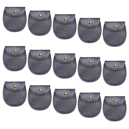 Trufolxiaz 15 Stücke Modische Robuste Schmuck Schmuck Aufbewahrungstaschen Ovales Design Tragbares Accessoire Für Frauen Alltag Verwenden Schmuckschutzbeutel von Trufolxiaz