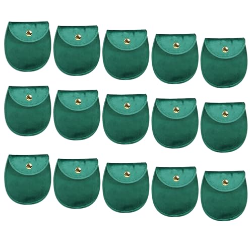 Trufolxiaz 15 Stücke Modische Robuste Schmuck Schmuck Aufbewahrungstaschen Ovales Design Tragbares Accessoire Für Frauen Alltag Verwenden Schmuckschutzbeutel von Trufolxiaz