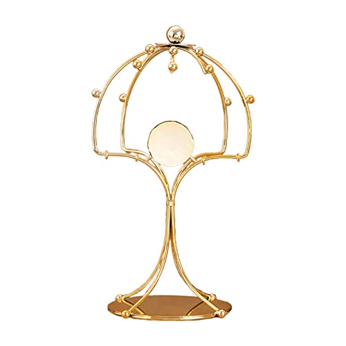 Trufolxiaz Antike Kronhalter Metall Crown Ohrring Halskette Display Stand Home Room Decor Für Mädchen Frauen Ohrring Display Aufbewahrung von Trufolxiaz