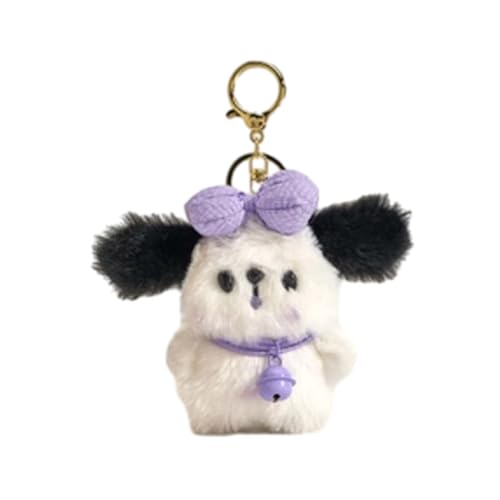 Trufolxiaz Auf Einen Blick Auf Den Welpen Rucksack Anhänger Süßer Hund Keychain Praktische Schlüsselring Zubehör Mobiltelefon Peripheriegerte Anhänger Geschenk Für Liebhaber von Trufolxiaz