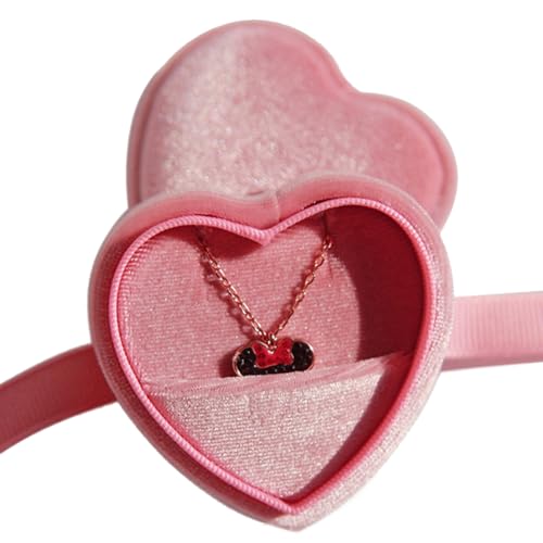 Trufolxiaz Delicate Heart Jewelry Organisatoren Kompakte Herzförmige Schmuckküme Mit Bowknot Zarte Ringe Anhänger Frauen Juwelierschachtel Trufolxiaz Delicate Heart Jewelry Organisatoren Kompakte Herzförmige Schmuckküme Mit Bowknot Zarte Ringe Anhänger Frauen Juwelierschachtel von Trufolxiaz