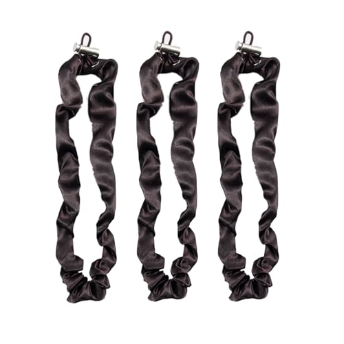 Trufolxiaz Elegante 3 Teile Extras Große Risshäfen Verstellbare Robuste Seidenhaarbindungen Für Frauen Und Mädchen Pferdeschwanzhalter Haarzubehör Trufolxiaz Elegante 3 Teile Extras Große Risshäfen Verstellbare Robuste Seidenhaarbindungen Für Frauen Und Mädchen Pferdeschwanzhalter Haarzubehör von Trufolxiaz