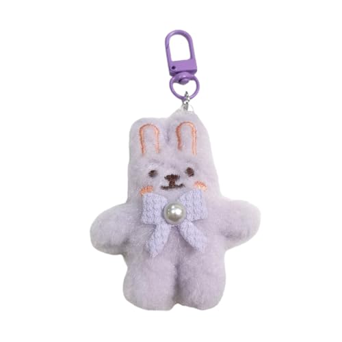 Trufolxiaz Elegante Plüschkaninchen Keychain Weichkana von Trufolxiaz