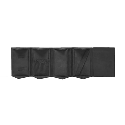 Trufolxiaz Eleganter Schmuckrollhülle Multipurpose Reiseschmuckbehälter Mit Geräumigen Fächern Für Frauen Mädchen Reisen Accessoire von Trufolxiaz