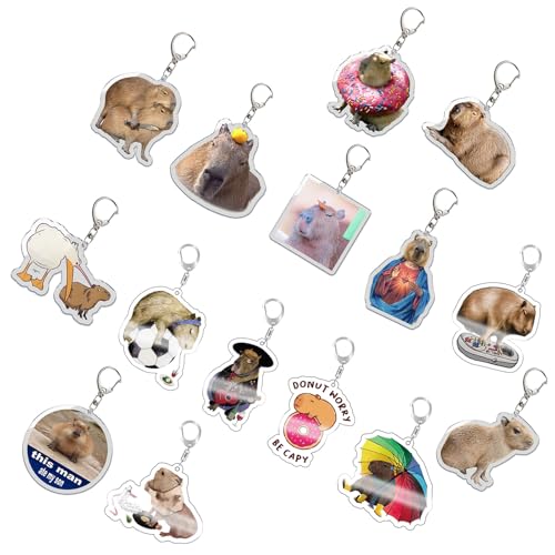 Trufolxiaz Entzückende Capybaras Schlüsselbund Schmücken Zartes Capybaras Schlüssel Zubehör Stylish Keychain Anhängerbeutel Hängende Dekoration Soft Schlüsselanhänger Für Tierliebhaber Trufolxiaz Entzückende Capybaras Schlüsselbund Schmücken Zartes Capybaras Schlüssel Zubehör Stylish Keychain Anhängerbeutel Hängende Dekoration Soft Schlüsselanhänger Für Tierliebhaber von Trufolxiaz