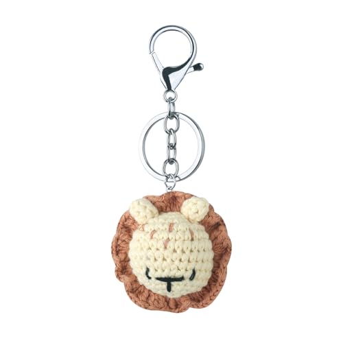 Trufolxiaz Handgefertigter Gestrickter Tierkopf Schlüsselbund Gehäkelte Schlüsselringe Schlüsselhalter Handtasche Anhänger Charme Schmuck Für Frauen Mädchen Gehäkelte Schlüsselbund Trufolxiaz Handgefertigter Gestrickter Tierkopf Schlüsselbund Gehäkelte Schlüsselringe Schlüsselhalter Handtasche Anhänger Charme Schmuck Für Frauen Mädchen Gehäkelte Schlüsselbund von Trufolxiaz