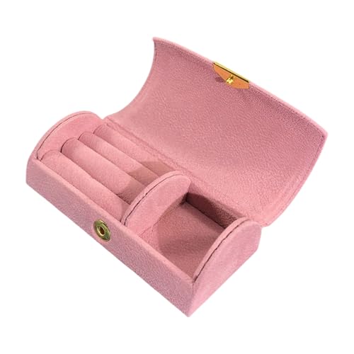 Trufolxiaz Mehrzweck Schmuckschachtel Zubehör Für Damen Tragbare Aufbewahrungslösung Mit Anfänglichen Und Blumenkonstruktionen Schmuckschachtel von Trufolxiaz