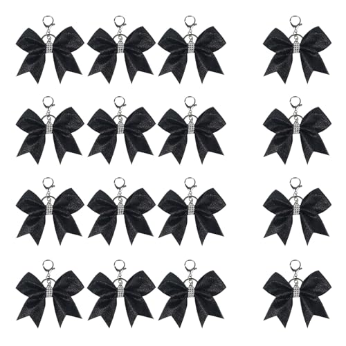 Trufolxiaz Mode Cheerleadering Bowknot Schlüsselbund Tragbarer Bowknot Schlüsselringzubehör Einzigartiger Bowknot Anhänger Für Cheerbegeisterte Handgefertigte Accessoire Accessoire von Trufolxiaz