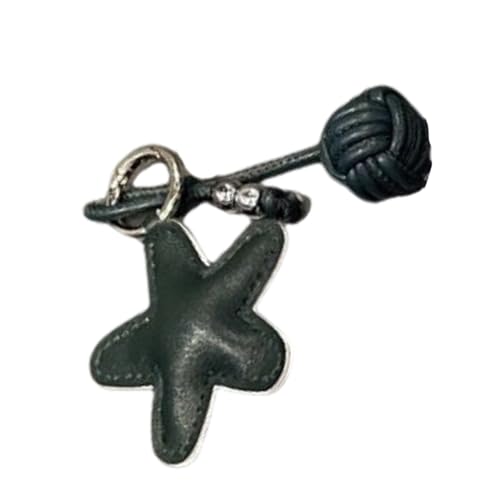 Trufolxiaz Mode Sternförmig Geformte Tasche Charme Leichtes Schlüsselketten Tragbare Schlüsselringhalter Ornament Für Frauen Und Studenten Einzigartiger Schlüsselring von Trufolxiaz