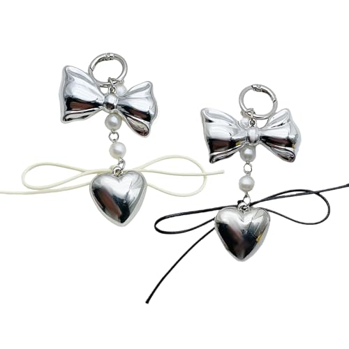 Trufolxiaz Mode Vorwärts Herzförmiger Schlüsselring Vielseitiger Herzförmiger Keyring Mode Tasche Hanging Anhänger In Silbertonkamera Charme Trufolxiaz Mode Vorwärts Herzförmiger Schlüsselring Vielseitiger Herzförmiger Keyring Mode Tasche Hanging Anhänger In Silbertonkamera Charme von Trufolxiaz