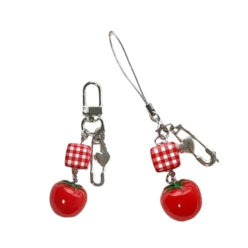 Trufolxiaz Multifunktionaler Schlüsselring Mit Tomaten Delikat Tomatenschlüsselkäse Leicht Und Leicht Zu Tragen Für Tägliche Und Reisen Multifunktionaler Schlüsselring von Trufolxiaz