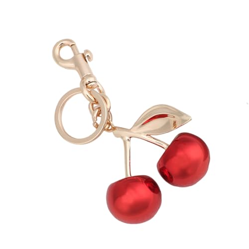 Trufolxiaz Obst Anhänger Mode Accessoire Obst Keyring Legierung Textur Schlüsselanhänger Perfekt Für Jugendliche Erwachsene Und Freunden Präsentieren Modeschlüsselring von Trufolxiaz