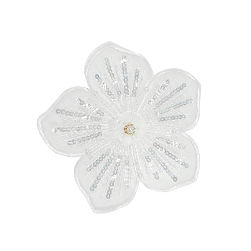 Trufolxiaz Stoffblume Applikation Bekleidung Reparatur BLOME Handmade APPRAIK Für Einzigartige Stile In Bühnenkostümen Und Freizeitkleidung Polyester Stoff AST von Trufolxiaz