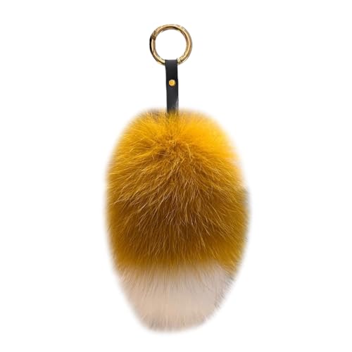Trufolxiaz Stylish Animal Tail Keychain Charme Anhänger Handtasche Hangende Dekoration Buntes Schlüsselling Geburtstagsgeschenk Für Frauen Mädchen Kunstpelz Schlüsselhalter von Trufolxiaz