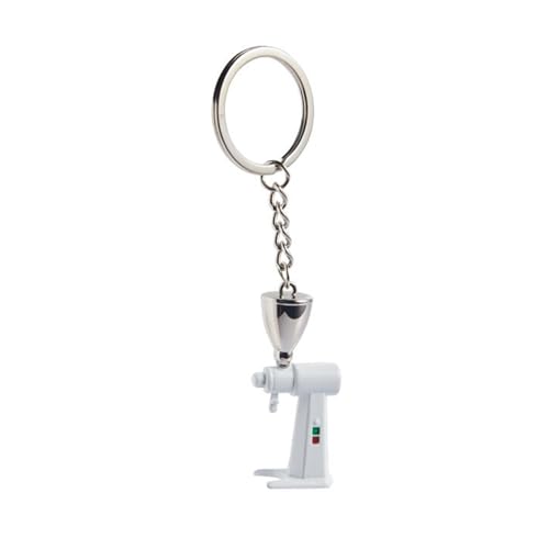 Trufolxiaz Stylish Coffee Themeed Keychain Miniatur Espresso Tool Keychain Authentic Coffee Accessoires Charme Für Modeliebhaber Kaffeeliebhaber Geschenk von Trufolxiaz