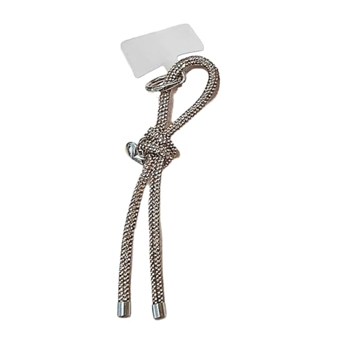 Trufolxiaz Stylish Heart Anhänger Knoten Keychain Tragbare Schlüsselhalter Dekorative Rasshellertons Autoschlüsselung Für Bag Accessoire Seilknoten Designs von Trufolxiaz