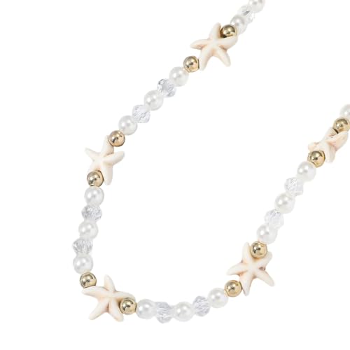 Trufolxiaz Stylish Strand Halskette Handgefertigte Schmucksteuerfische Halskette Frauen Accessoires Kurz Halskette Für Party Täglich Handgefertigte Perlen Halskette Geeignet Trufolxiaz Stylish Strand Halskette Handgefertigte Schmucksteuerfische Halskette Frauen Accessoires Kurz Halskette Für Party Täglich Handgefertigte Perlen Halskette Geeignet von Trufolxiaz
