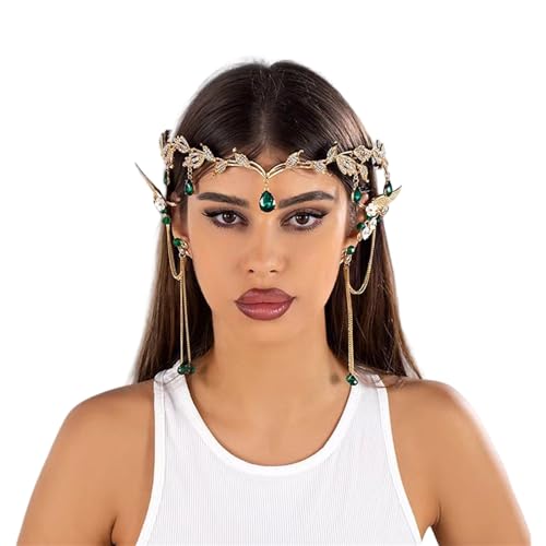 Trufolxiaz Stylish Strassestones Haarzubehör Set Einschließlich Stirnband Und Ohrclip Set Für Jugendliche Frauen Und Trendsetters Mode Haarzubehör Vorhanden von Trufolxiaz