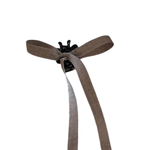 Trufolxiaz Süße Kieferclips Fransen Bowknot Haarclip Haarklauen Clip Haar Barrette Haarnadel Bowknots Barrette Kopfwege Frauen Süße Bogenknoten Zauberhaarpin von Trufolxiaz