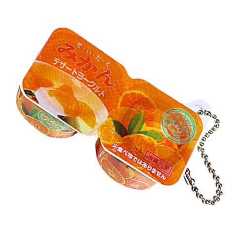 Trufolxiaz Unterhaltsame Und Sichere Joghurtsimulation Schlüsselbund Mit Elastischen Gefühl Tragbarem Zubehör Für Tägliche Stressmanagement Täglich Gebrauch Entspannender Studienbegleiter von Trufolxiaz