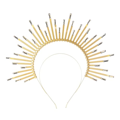 Trufolxiaz Vintage Göttin Kopfstück Retro Haarband Urlaub Stirnband Kunststoff Stylish Hair Accessoire Für Braut Partygänger Prom Stirnband von Trufolxiaz