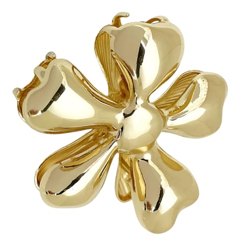Trufolxiaz Vintage Metall Haarklemme Accessoires Unterscheidbare Haarklemmen In Einzigartigen Blumenformen Für Raffinierte Frauen Haare Designs Haare Clip von Trufolxiaz