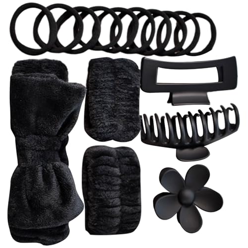 Trufolxiaz Weiche Mikrofaser Gesichts Waschstirnbänder Und Armband Set Dehnbarer Bowknot Farbstoffbänder Für Make Up Und Hautpflege Hautpflege Haarbänder von Trufolxiaz