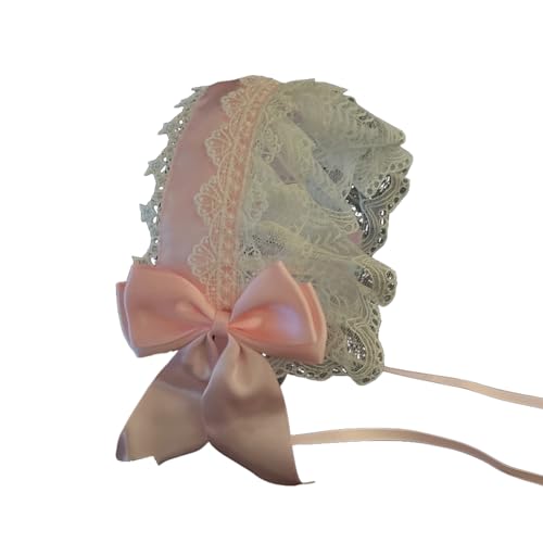 Trufolxiaz Women Stirnband Verstellbarer Kopfstück Gekräuseltes Spitzen Und Bowknot Haarbandzubehör Für Cosplay Und Themenpartys Weiches Bequemes Stirnband von Trufolxiaz