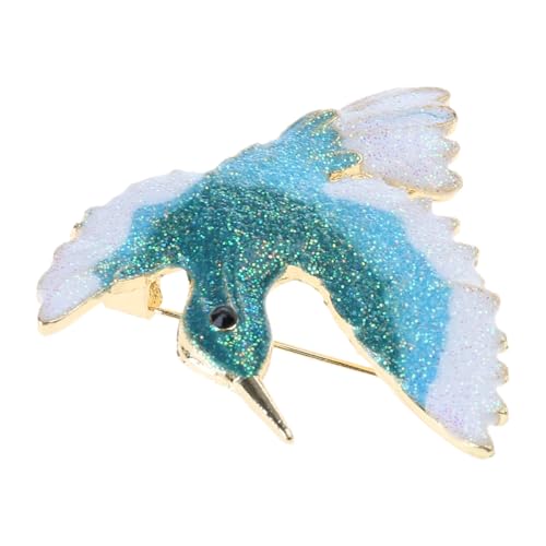 Trufolxiaz Vogelförmige Brosche Pin Pin Metal Strasssteine ​​4x4cm Kleidung Accessoires Elegant Modisch Für Tägliche Verschleiß Und Party Verwendung Vogelbrosche von Trufolxiaz