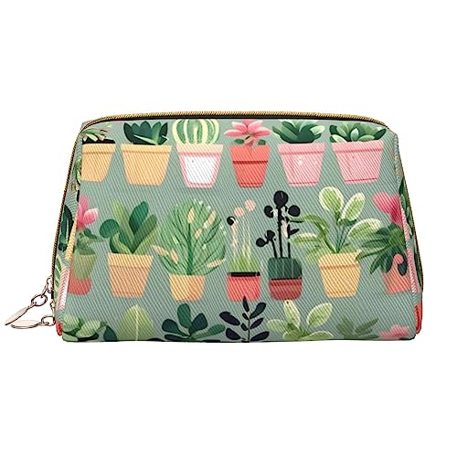 Cloudy Skymakeup Tasche Organizer, Kulturbeutel, Kosmetiktasche, Reißverschluss-Tasche, Pinsel-Aufbewahrungskoffer (groß), Bonsai-Pflanze, Einheitsgröße von Trukd