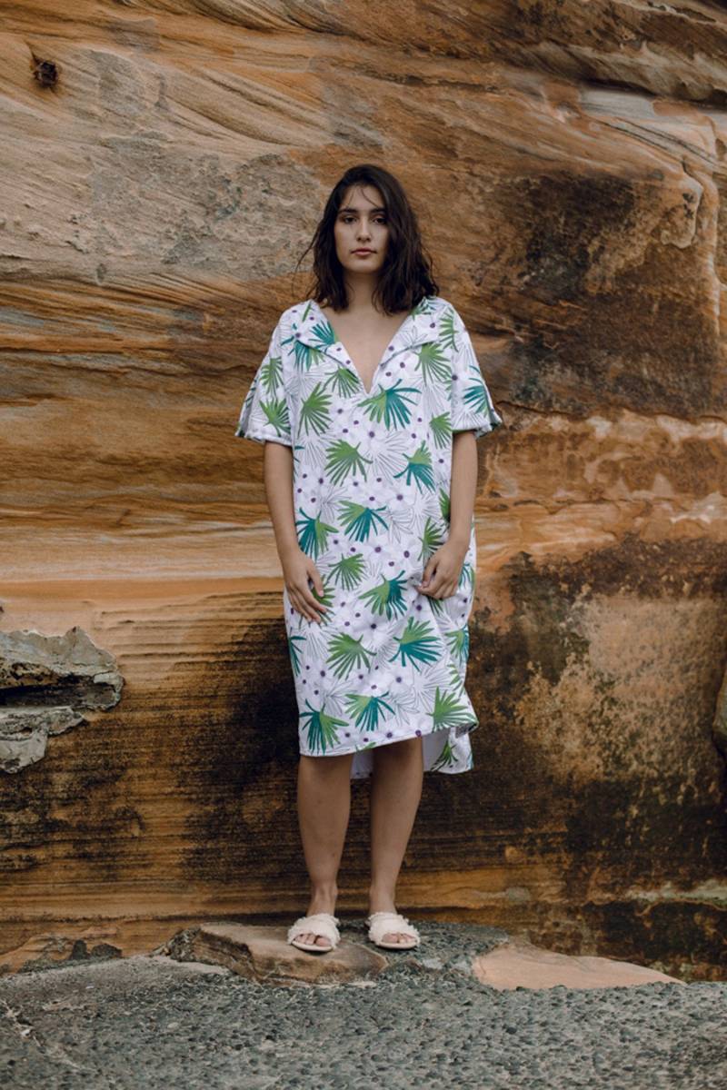 Flora Kaftan Handtuchkleid von Trulele