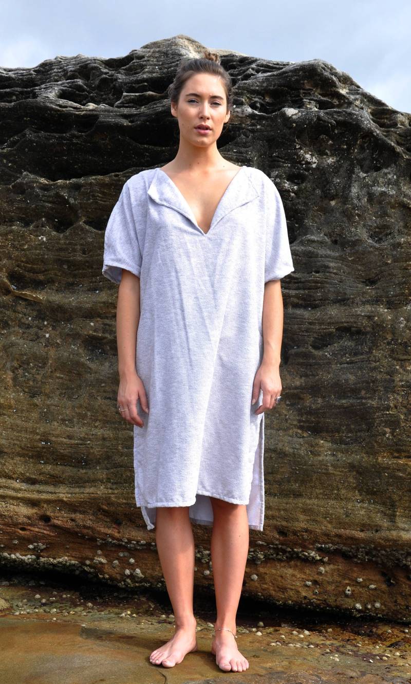 Graumelierter Kaftan von Trulele