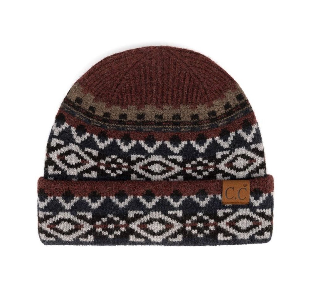 Truly Contagious Beanie CC Cuffed Patterned Beanie – Stilvoll durch den Winter Mit 61 % recyceltem Polyester – für ein gutes Gefühl beim Tragen. Truly Contagious Beanie CC Cuffed Patterned Beanie – Stilvoll durch den Winter Mit 61 % recyceltem Polyester – für ein gutes Gefühl beim Tragen. von Truly Contagious