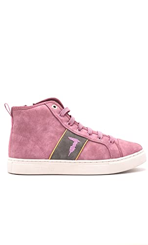 Trussardi 79J0003 Damen-Sneakers, hoch, bequem, modisch, Rosa, Rosa, 38 EU von Trussardi