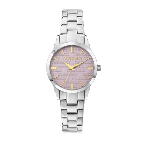 Trussardi Damen Analog Quarz Uhr mit Edelstahl Armband R2453141508 von Trussardi