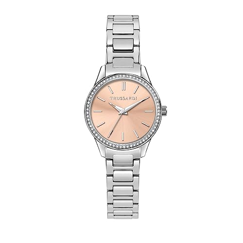 Trussardi Damen Analog Quarz Uhr mit Edelstahl Armband R2453151521 von Trussardi
